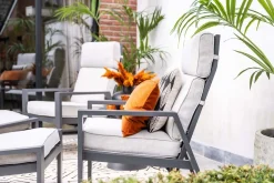 Tuinmeubelen|ohgreen Max verstelbare relaxfauteuil met voetenbank