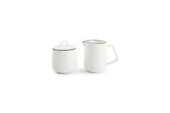 Servies|ohgreen Melk- en suikerpot Studio Base wit