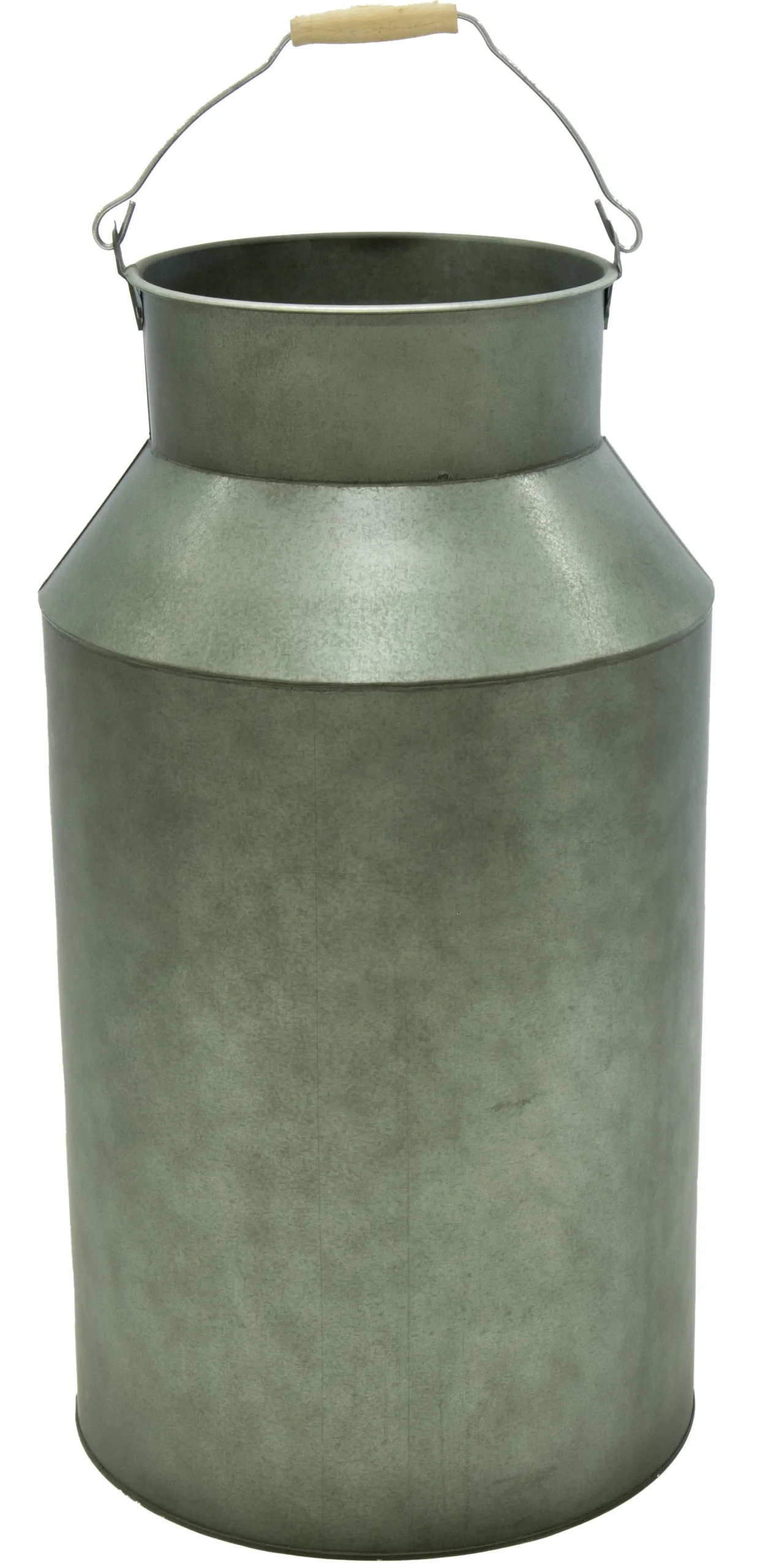 Metaal|ohgreen Melkkan zink vintage groen d31h57