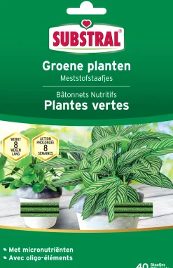 Meststoffen|Ecocheques|ohgreen Meststofstaafjes voor groene planten 40 stuks