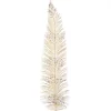 Kerstdecoratie|ohgreen Metalen plume/varen steel met pailletten