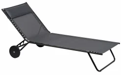 Tuinmeubelen|ohgreen Miami BDS Obsidian Noir HLE Staal Batyline Duo