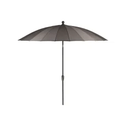 Parasol|ohgreen Mid pole Verona d250cm zwart-zwart