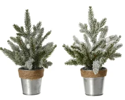 Kerstbomen|ohgreen Mini besneeuwde/bevroren kunstkerstboom