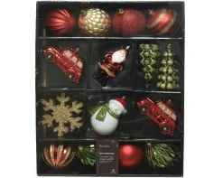 Thema Classic|Kerstballen|ohgreen Mix box kunststof