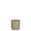Potten En Vazen|ohgreen Momo pot cilinder taupe - h14xd14cm