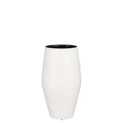 Potten En Vazen|ohgreen Morris vaas wit - h45xd25cm