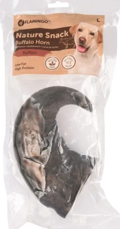 Hond Voeding|ohgreen Nature snack hoorn large 1stuk
