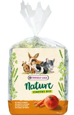 Knaagdieren Voeding|ohgreen Nature Timothy Hay Carrot & Pumpkin 500 g