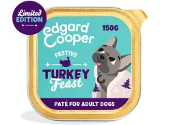 Hond Voeding|ohgreen Natvoer voor honden feestelijke kalkoenpaté in een kuipje