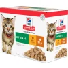 Kat Voeding|ohgreen Natvoer voor katten science plan kitten kip en kalkoen 85g multipack