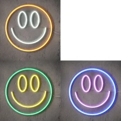 Verlichting|ohgreen Neon light smiley led adapter included - b2xd33cm