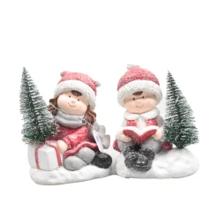 Kerstdecoratie|ohgreen Noa & milan met led