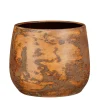 Potten En Vazen|Herfst|ohgreen Olaf pot rond roest - h20xd25,5