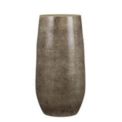 Potten En Vazen|ohgreen Oliver vaas rond bruin - h50xd26cm