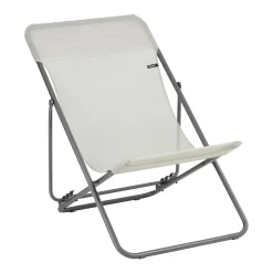 Tuinmeubelen|ohgreen Opvouwbaar ligbed met meerdere standen seigle beige