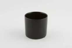 Potten En Vazen|ohgreen ORCHIDEEPOT CILINDER BASIC Ø 14CM MAT ZWART