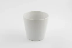 Potten En Vazen|ohgreen ORCHIDEEPOT GROOT CONISCH BASIC Ø 17CM MAT WIT