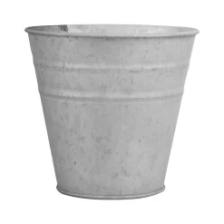 Metaal|ohgreen Oud zink bloempot 9 cm