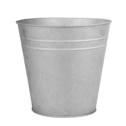 Metaal|ohgreen Oud zink bloempot 25 cm