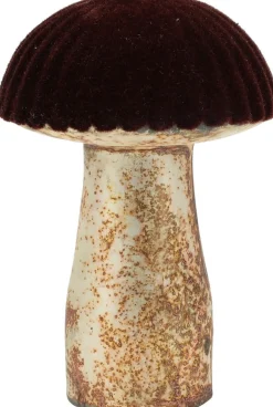 Sfeermakers|Herfst|ohgreen Paddenstoel in glas bruin 9cm