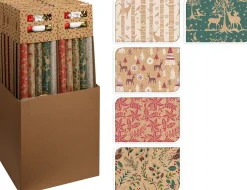 Kerstdecoratie|ohgreen Pakpapier 70x200cm 11-delig