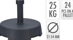 Parasol|ohgreen Parasolvoet 25kg antraciet
