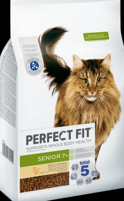 Kat Voeding|ohgreen Perfect fit cat dry senior 7+ kip 750g