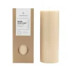 Kaarsen|ohgreen Pillar kaars beige