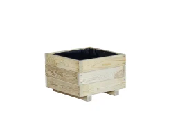 Hout|Ecocheques|ohgreen Plantenbak Calluna 40x40x28cm