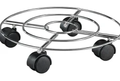 Accessoires|ohgreen Plantentolley chrome rond d30cm