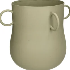 Sfeermakers|ohgreen Planter ijzer ivoor 32x32x26.5cm