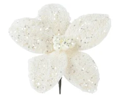 Thema Cosy|Kerstornamenten|ohgreen Poinsettia kunstbont