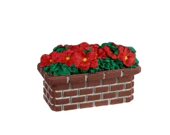 Lemax Kerstdorpen|ohgreen Poinsettia planter