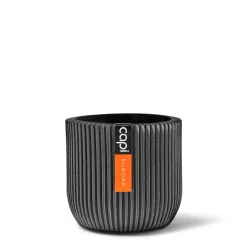 Potten En Vazen|ohgreen Pot bol Groove 23x21