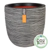 Kunststof|Ecocheques|ohgreen Pot bol rib 54x52 antraciet