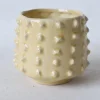 Potten En Vazen|ohgreen Pot dots geel glazed