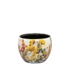 Potten En Vazen|ohgreen Pot floral white d7 h6