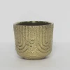 Potten En Vazen|ohgreen Pot plating gold 11x9cm