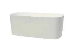 Kunststof|Ecocheques|ohgreen Pot Respect balkonbak met reservoir 50x17h19 wit