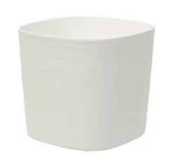 Kunststof|Ecocheques|ohgreen Pot Respect met reservoir40x40h30 wit