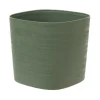 Kunststof|Ecocheques|ohgreen Pot Respect met reservoir 40x40h30 groen-grijs