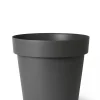 Kunststof|Ecocheques|ohgreen Pot rond happy met wielen 50h 41 antraciet