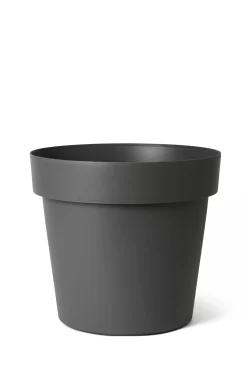 Kunststof|Ecocheques|ohgreen Pot rond happy met wielen 50h 41 antraciet