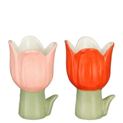 Sfeermakers|ohgreen Pot tulp rood - l8xb9xh13,5cm