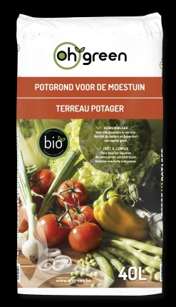 Bodemverbetering|Ecocheques|ohgreen Potgrond moestuin 40 L