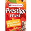 Vogels Voeding|ohgreen Prestige sticks papegaaien met groenten & paardenbloem - 2 stuks 140g