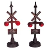 Lemax Kerstdorpen|ohgreen Railway stop light, set/2, b/o (4.5v)