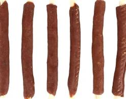 Hond Voeding|ohgreen R'hide stokjes omwikkeld met konijn 7/8mm 12cm 6st 70gr