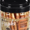 Hond Voeding|ohgreen R'hide stokjes omwikkeld met kip 12cm 7/8mm 600gr